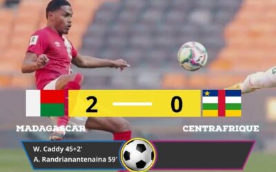 Eliminatoires pour le Mondial 2026 : Madagascar se rapproche de la première place